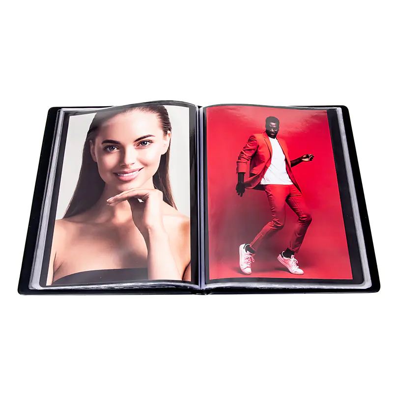 9.5x12.5 Professional Model Portfolio Book - Modeling Photography Po –  Portfolios and Art Cases